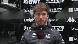 Pierre Gasly Post Practice Interview | Australian Grand Prix 2023
