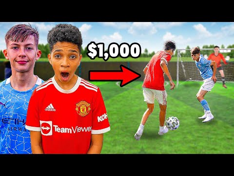 Kid RONALDO vs Kid DE BRUYNE, Win $1000 (Football)