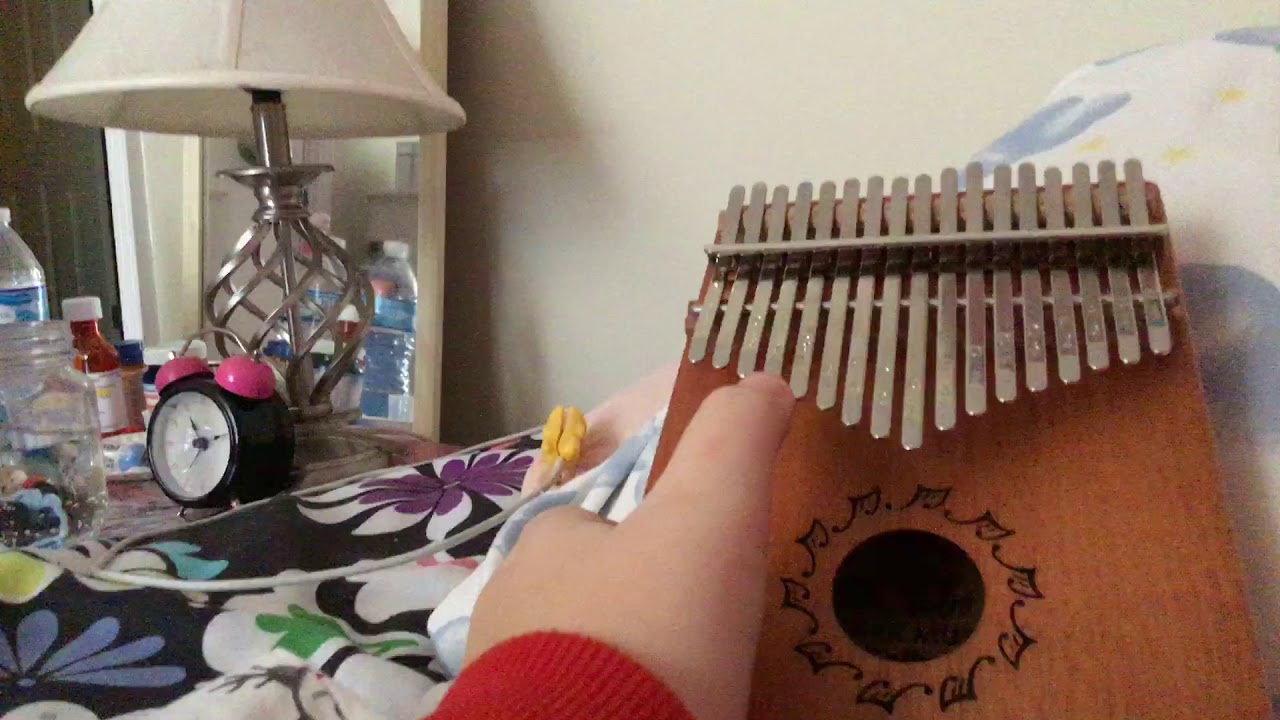 Kalimba sheet music for beginners my kalimba I got for Christmas!! - YouTube