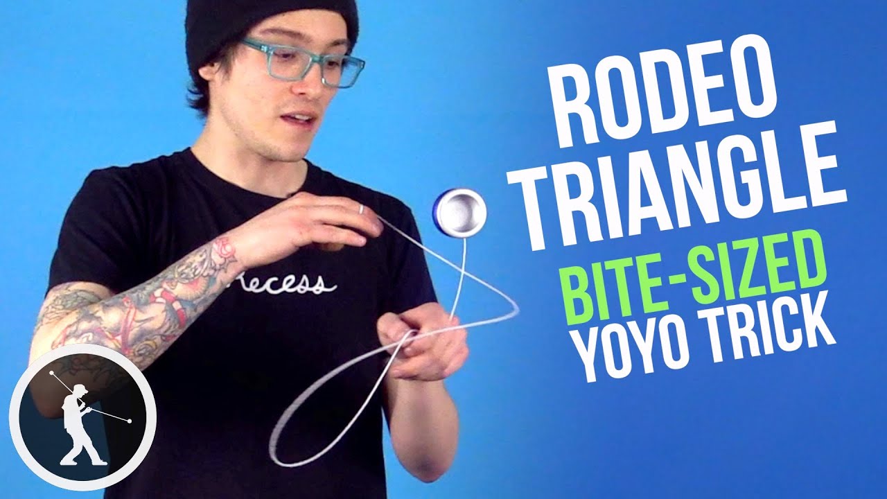 straf Army Taknemmelig Rodeo Green Triangle Yoyo Trick - Bite Sized Tricks by Tyler Severance -  YouTube