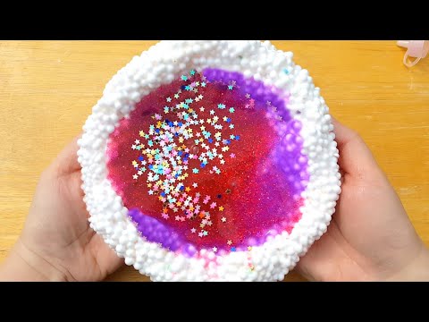 ASMR Floam Cup Mixing -  Satisfying Video