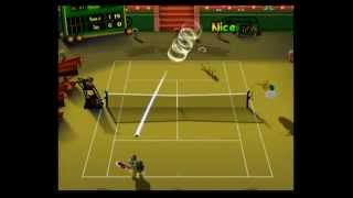 Mario Power Tennis (Nintendo GameCube) Playthrough - Part 18 {Rainbow Cup - Singles}
It doesnt look like Bowser Jr. is going to be playing Mama Peach, but rather hes playing Aunt Daisy instead. Mario Power Tennis (Nintendo GameCube) Playthrough - Part 18 {Rainbow Cup - Singles}