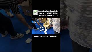 DUPLEX PAPER PLATE MACHINE l WHITE PC PAPER PLATE MACHINE IN HYDERABAD l KOLKATA