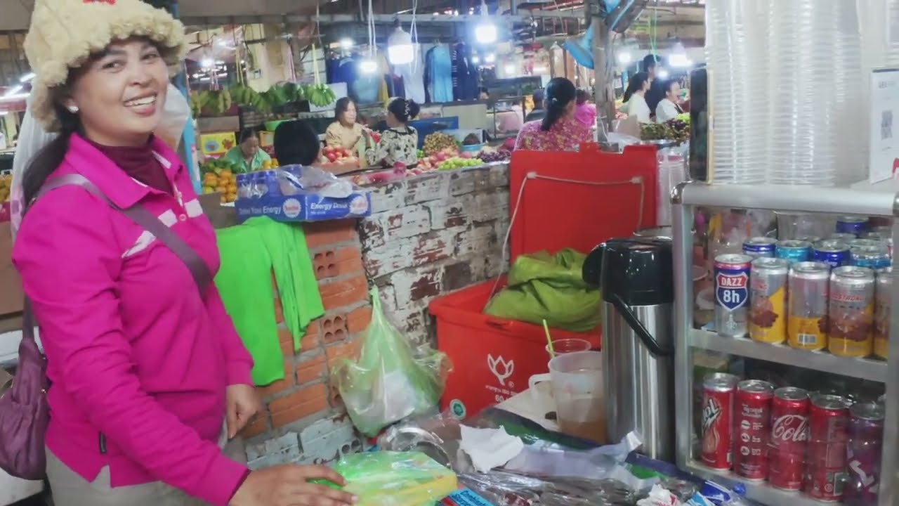 Kampot Market & Udong Mountain, Cambodia 🇰🇭 Episode 12.