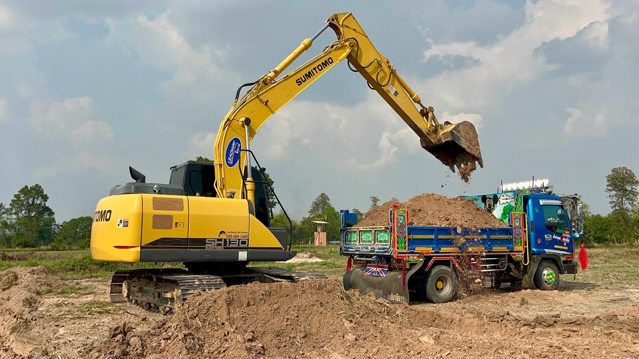 จัดเต็มกล่อง SH130-6 ย้ายเข้ามาทำงานในนามทีมงานโท1 ตักดินใส่ดััมทีมงานเสี่ยเป้ หจก.เสรีเป้ธีระพงศ์