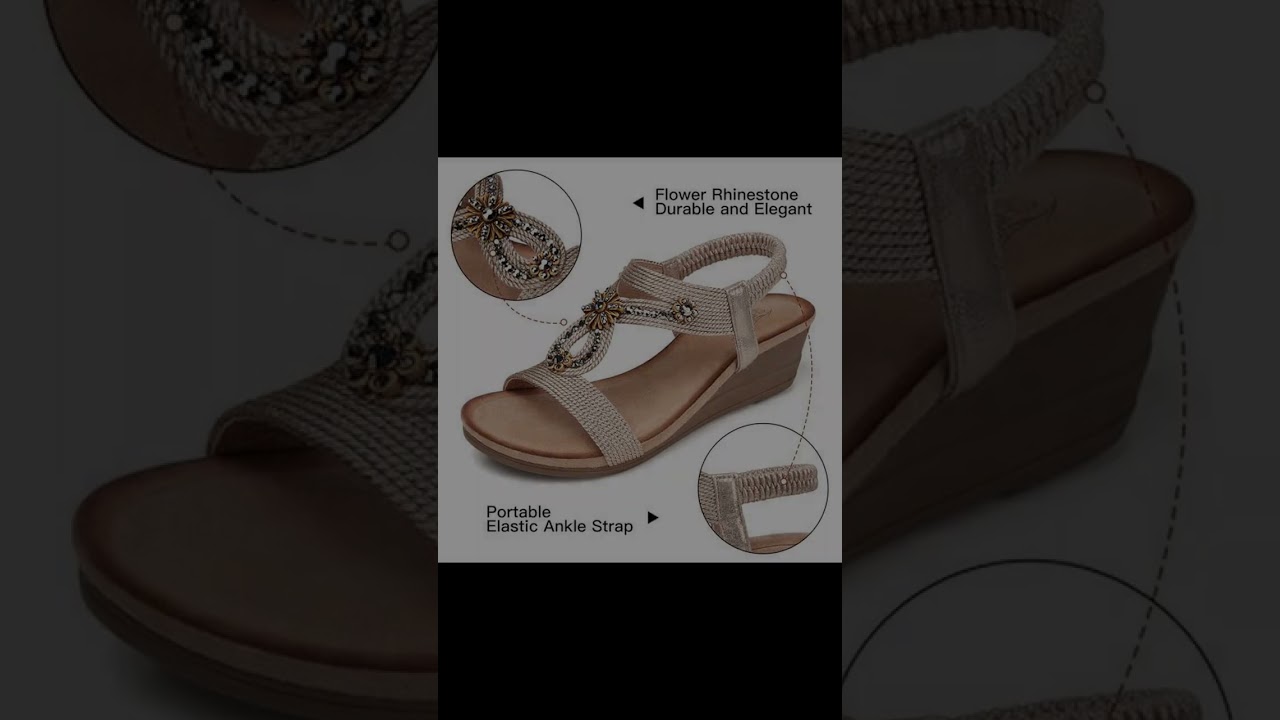 Elevate Your Style with SHIBEVER Wedge Sandals!