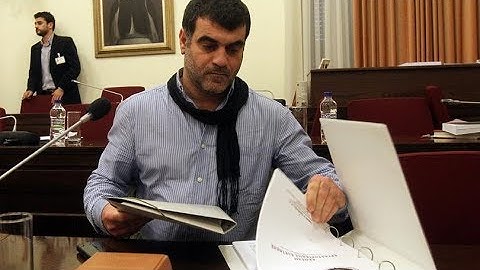 Κώστας Βαξεβάνης "Μηνύσεις και αγωγές κατά ΝΔ, Ζαχαράκη, Δημητριάδη και Γεωργιάδη"