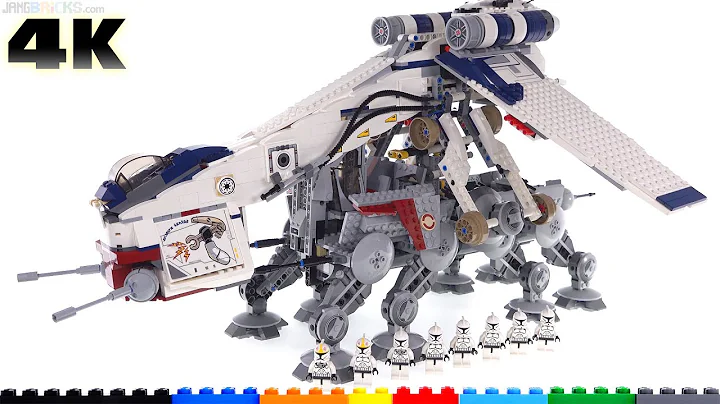 Unveiling the Iconic LEGO Star Wars Republic Dropship with AT-OT!