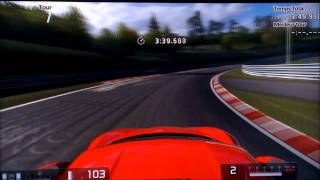 GT5 Ferrari 458 Italia Nurburgring lap time 6:37.499