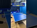 【卓球元全日本 2 位】のドライブ レベル 10まで