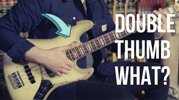 DOUBLE THUMB SLAP - how to really do it. w/Ian Mar...