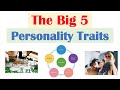 Personality: “Big 5” Traits (Openness, Conscientiousness, Extraversion, Agreeableness, Neuroticism)