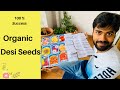దేశీ విత్తనాలు అందుబాటులో ఉన్నాయి || Organic Desi Seeds #terracegarden #usagardening #indiagardening