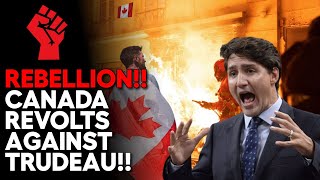 Massive Anti-Trudeau Protests Rock Canada!