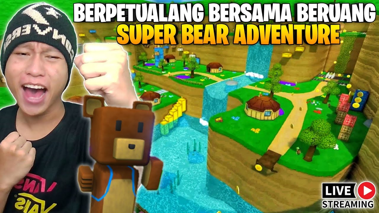 KATANYA GAME BERUANG INI BANYAK RAHASIA! Super Bear Adventure GAMEPLAY #1 