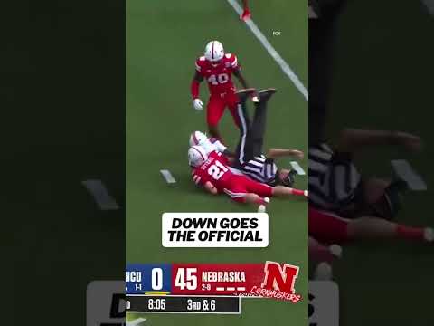 whoops 😅 #collegefootball #shorts