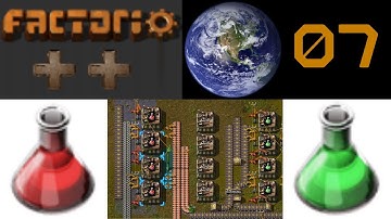 Factorio++ Episode 7: Red and Green Science Builds!