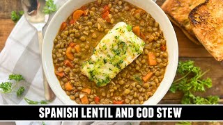 Spanish Lentil and Cod Stew | Heart-Healthy and Packed with Flavors by Spain on a Fork 11,744 views 11 days ago 8 minutes, 12 seconds