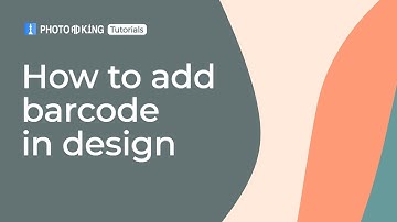 How to add barcode in design in PhotoADKing