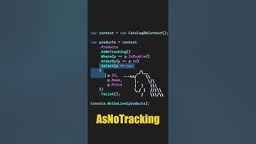 Entity Framework AsNoTracking Does Nothing In This Case #shorts