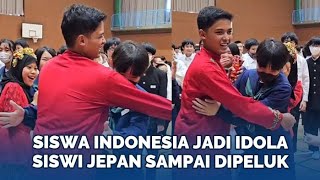 Siswa Indonesia Jadi Idola Siswi Jepang saat Pertukaran Pelajar, Diajak Foto sampai Minta Peluk