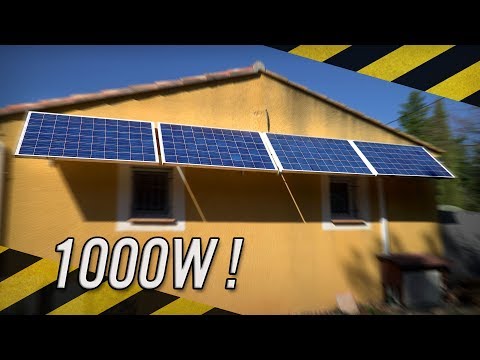 Fabriquer sa propre installation solaire !