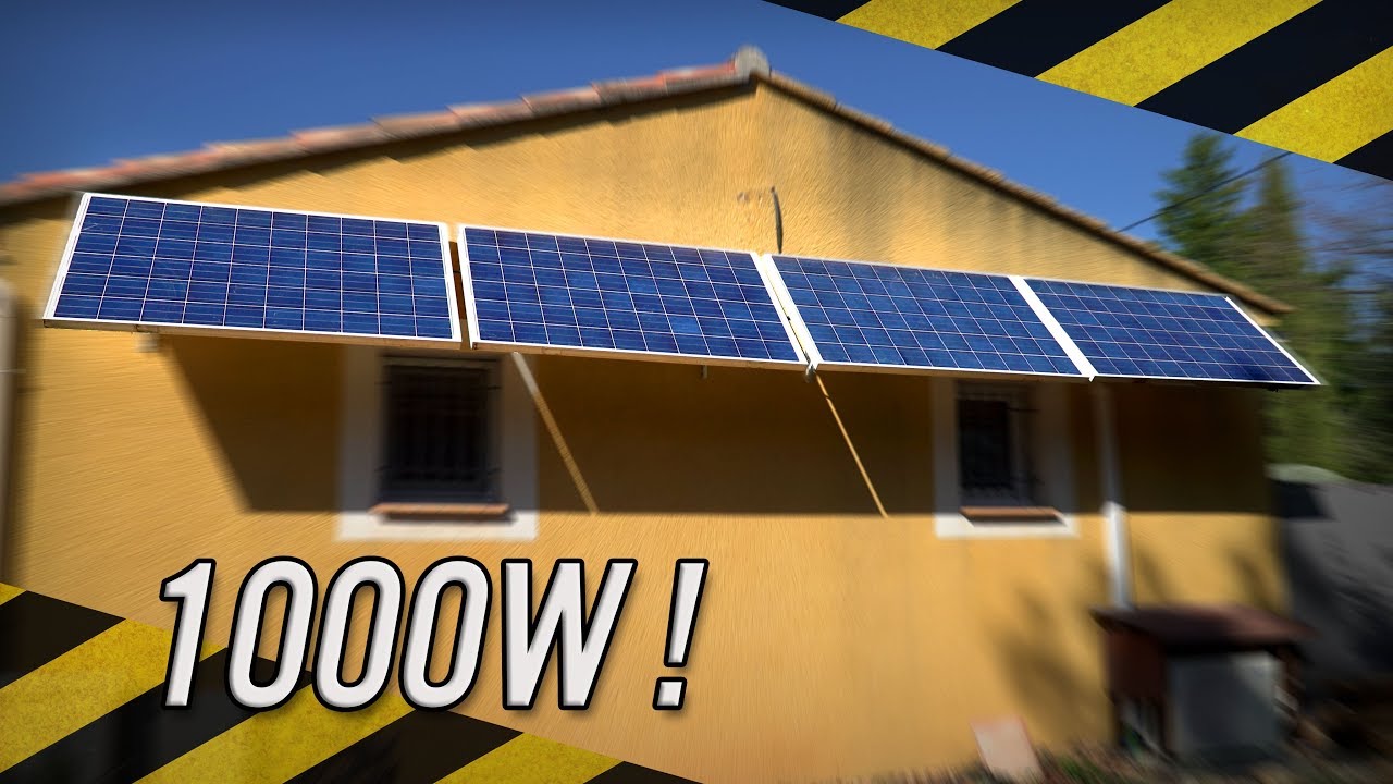 installation panneaux solaire avec batterie soi-même de A a Z