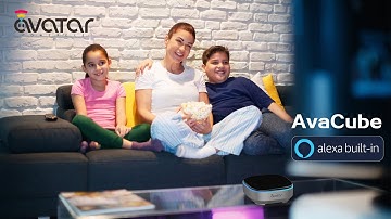AvatarControls AvaCube - Smart Home Hub with Alexa Built-in