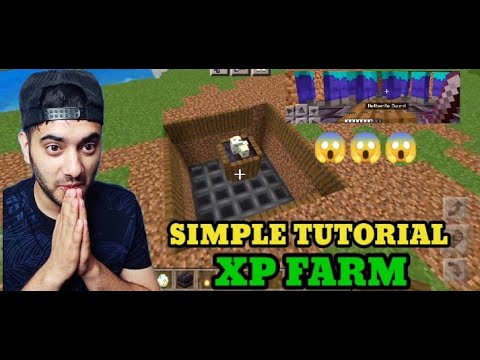 Minecraft simple XP Farm Tutorial|| HOW TO MAKE XP FARM|#minecraft # ...