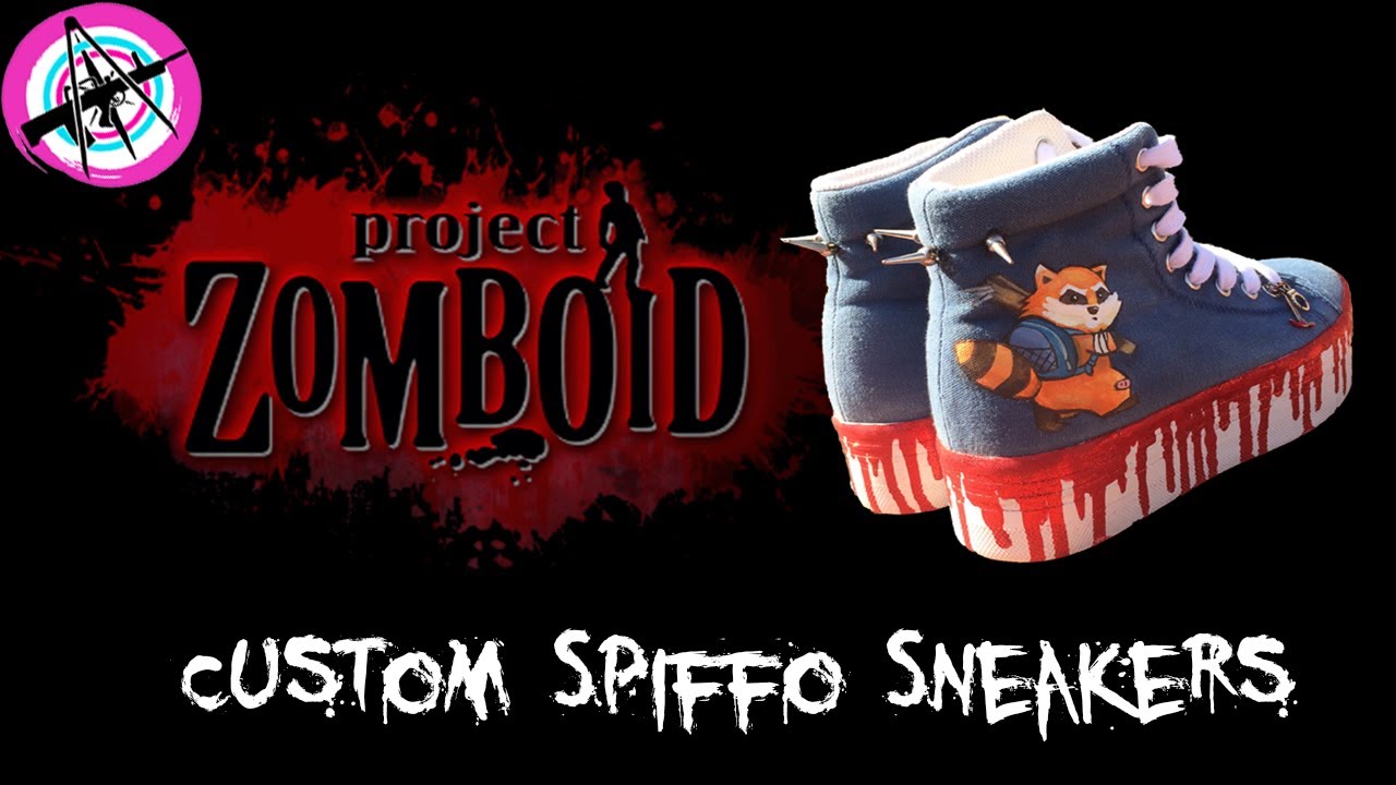 Project Zomboid Custom Spiffo Sneakers Speed Paint YouTube