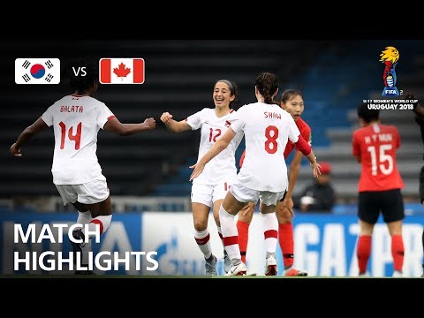 Korea Republic v Canada - FIFA U-17 Women’s World Cup 2018™ - Group D Korea Republic v Canada - FIFA U-17 Women’s World Cup 2018™ - Group D