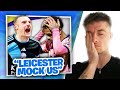 Jamie vardy and leicester city brutally mock leeds united