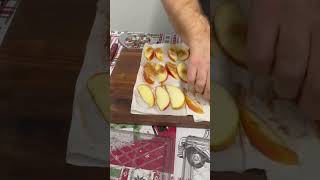 Dehydrating Apples