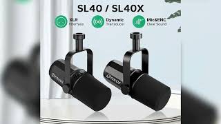 A must-have product! FDUCE Dynamic Microphone SL40X/SL40 Metal Built-in Headset Output Sound Insul