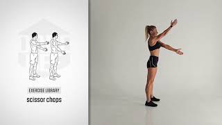 Exercise Library: Scissor Chops