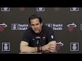 Pelle Larsson, Andrew Wiggins, Tyler Herro, Erik Spoelstra | Postgame Interview | March 12, 2025