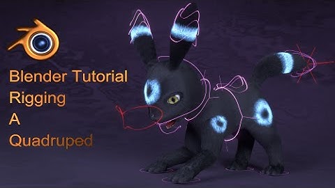 Quadruped Rigging in Blender Part 2: Inverse Kinematics Rig