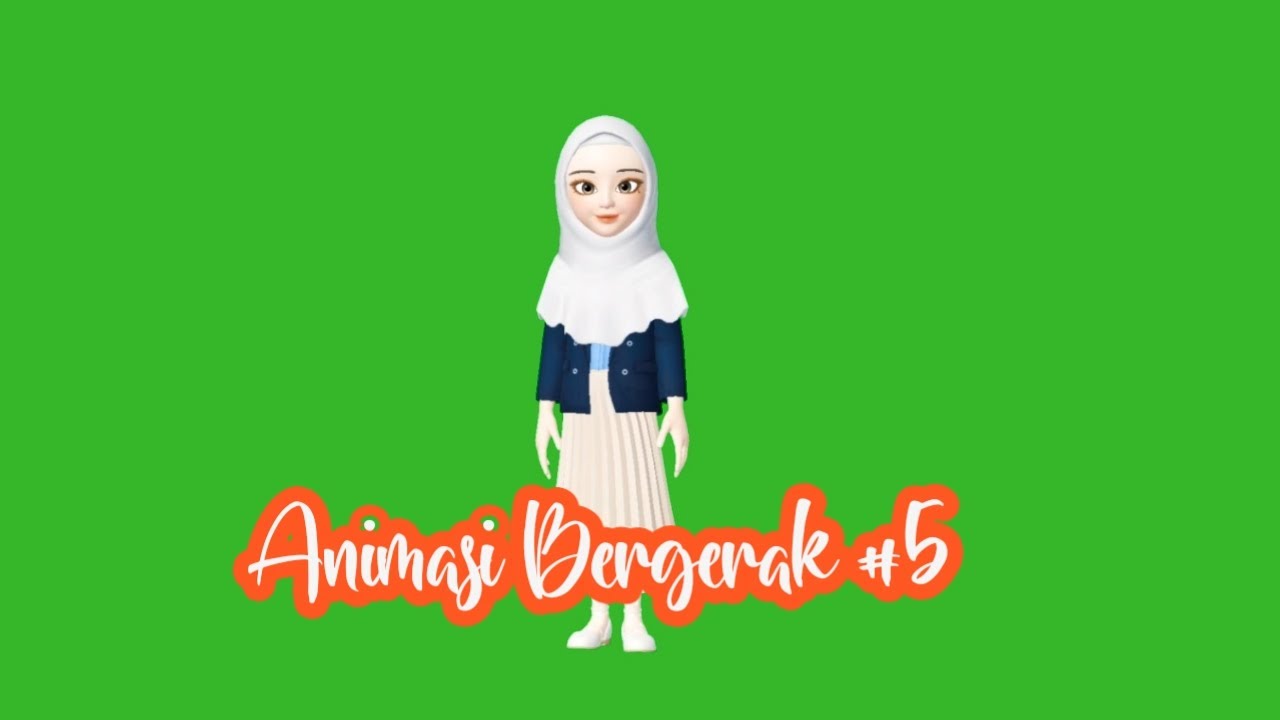 Green Screen Guru Muslim Bergerak #5 || Green Screen Free Download #