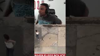 B LOU Reacts To A LIVE POLICE CHASE!