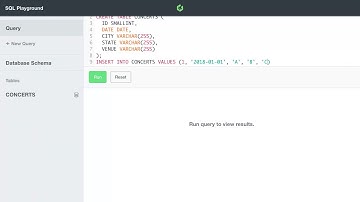 Data Types in SQLite   Creating and Modifying Database Tables