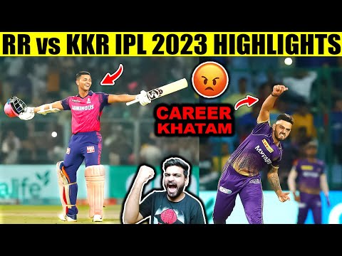 RR vs KKR HIGHLIGHTS 2023 l IPL 2023
