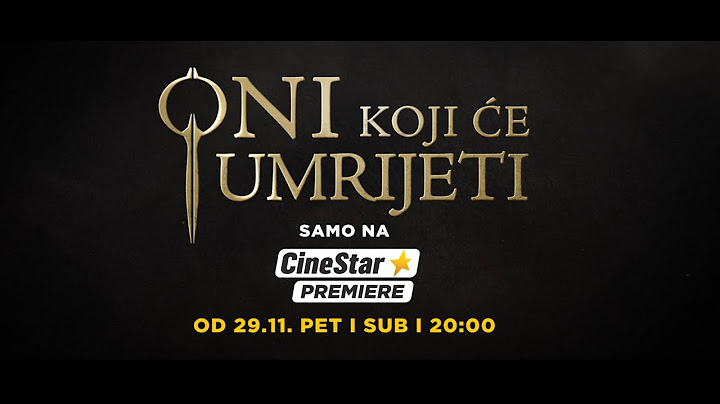 [HRV] NOVA SERIJA: ONI KOJI ĆE UMRIJETI | TRAILER