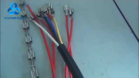 YH 3T Terminal crimping machine with Straight back feeding applicator