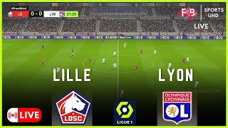 LILE VS LYON  EN DIRECT | LIVE | Ligue 1 2024 | .SIMULATION & SCORE EN DIRECT ligue1