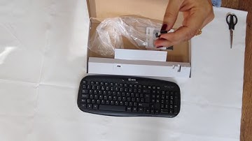 Onn wireless Keyboard Unboxing