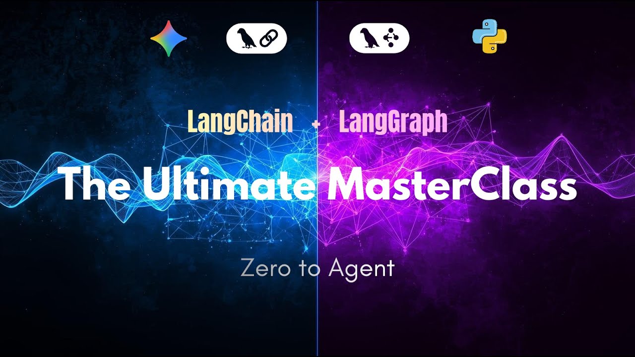 LangChain & LangGraph Masterclass: Build AI Agents & RAG Pipelines