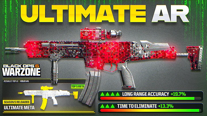 the #1 ULTIMATE AR META LOADOUT in WARZONE BO6 RIGHT NOW! (Best Kilo 141 Class for Warzone 3)