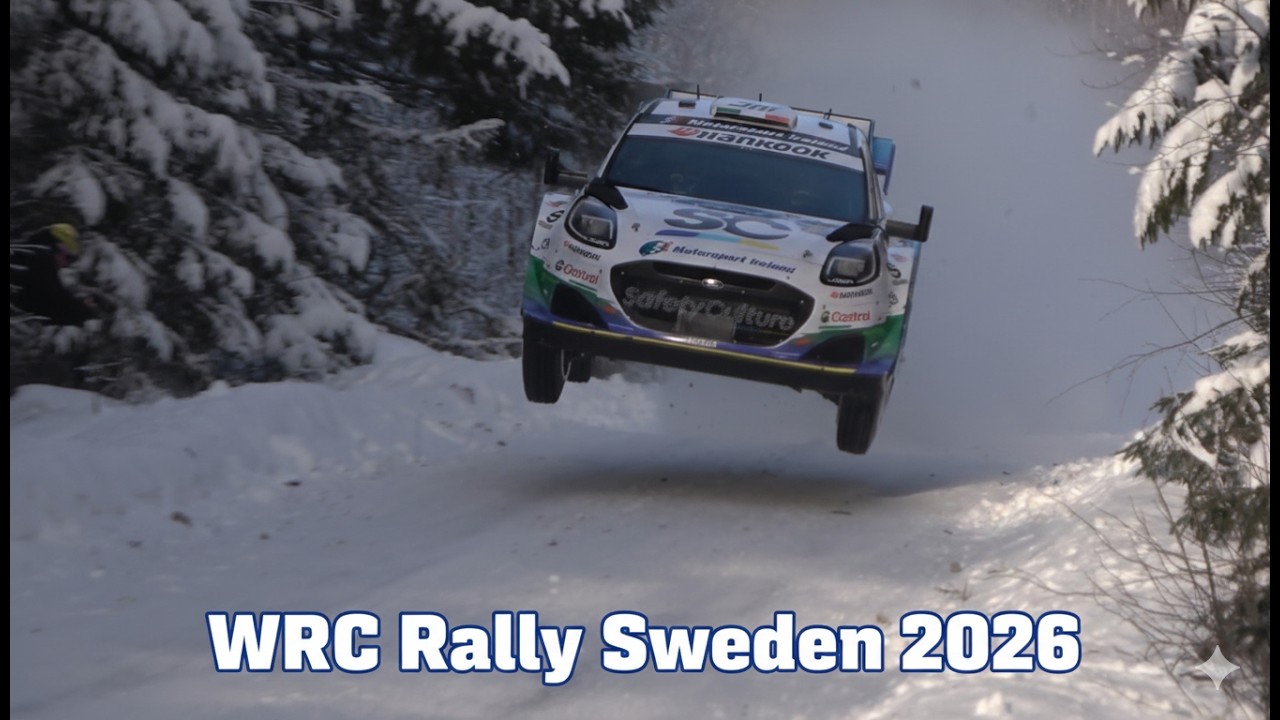 WRC Rally Sweden 2026 FLAT OUT - CRV