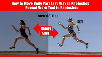 How to Move Body Part Easy Way in Photoshop | Puppet Warp Tool in Photoshop | Best 03 Tips