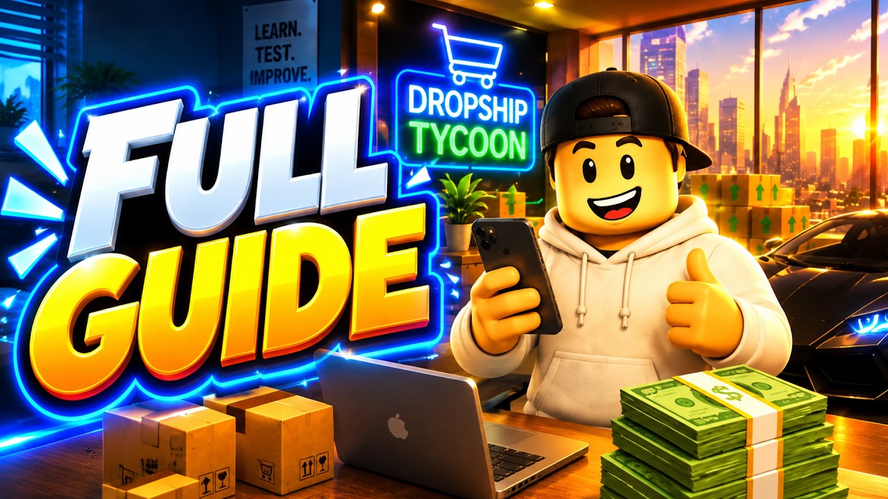 rewrite this title Dropshipping Tycoon GUIDE! (Get Money Fast, Tips & Tricks, NOOB To PRO) ROBLOX rewrite this title Dropshipping Tycoon GUIDE! (Get Money Fast, Tips & Tricks, NOOB To PRO) ROBLOX